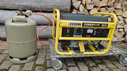 Stromerzeuger gas und - gas, benzin